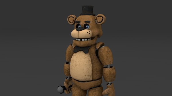 freddy fazbear statuette Modelo de Impressão 3D in Outro 3DExport