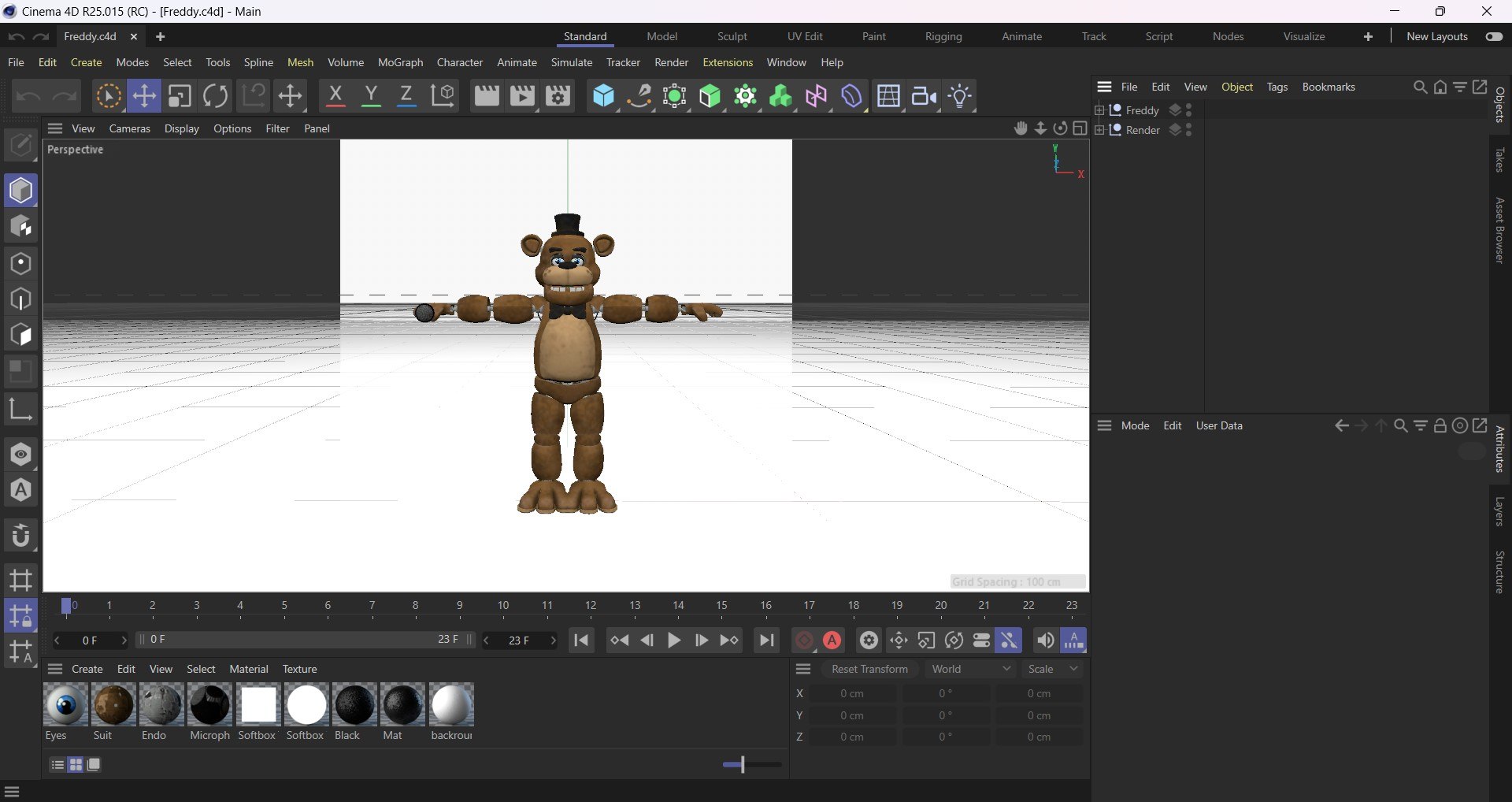 Freddy Fazbear 3D Model - TurboSquid 2116613