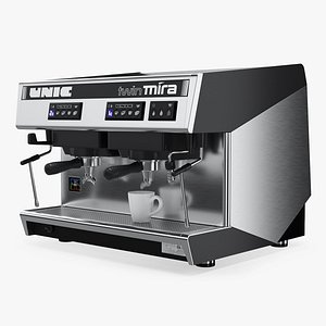 Coffee Machine UNIC Twin Mira 3D