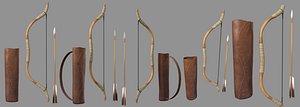 3D bow arrow
