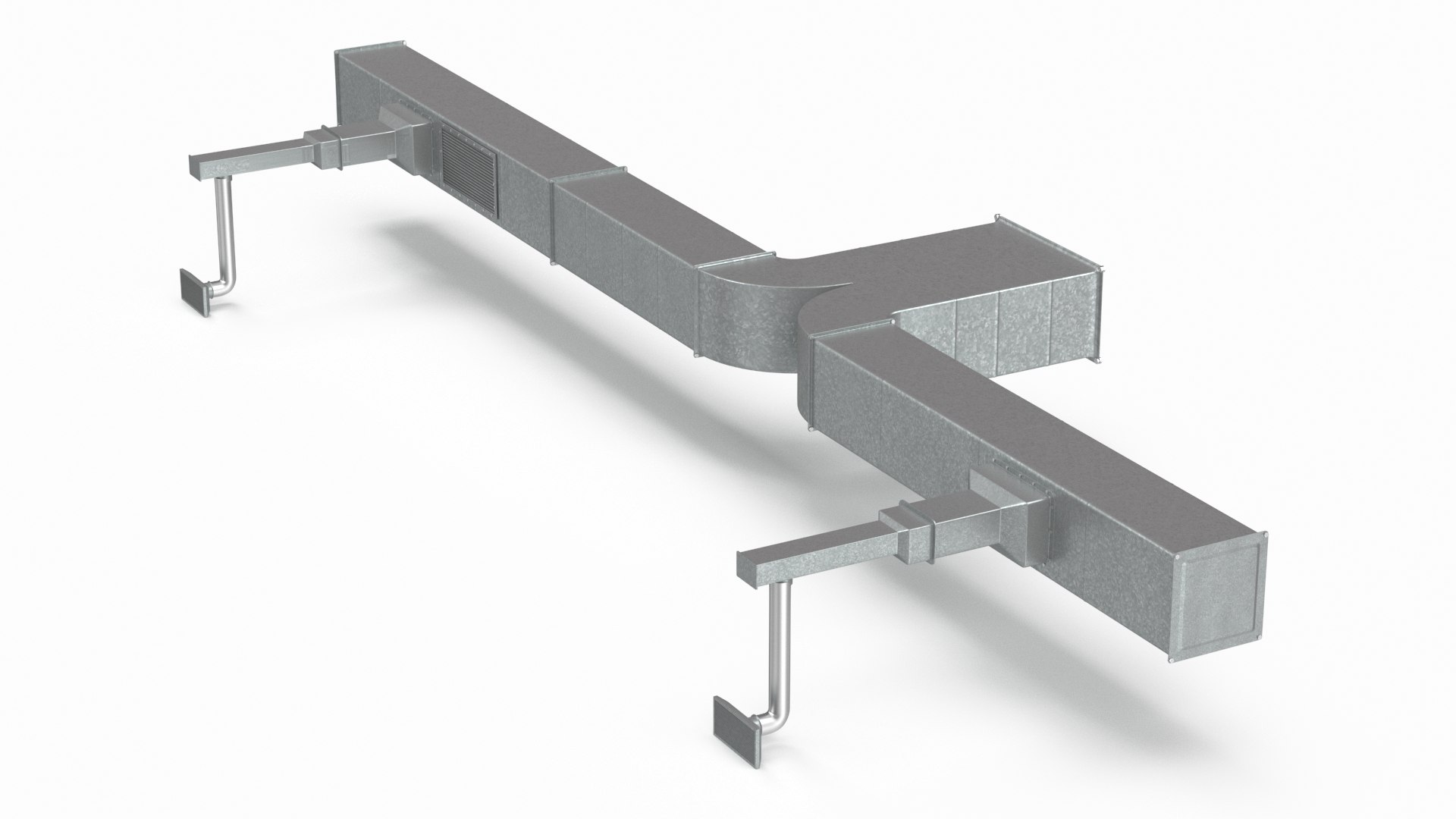 HVAC Ductwork 3D model preview