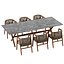 Cadeira Flexform Crono Conjunto de mesa de jantar Boma