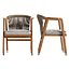 Cadeira Flexform Crono Conjunto de mesa de jantar Boma