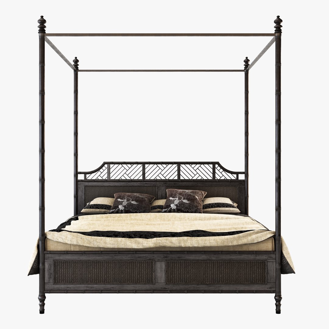 Island Estates Bed Tommy 3d Model - Main Image