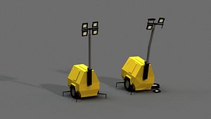 light generator post apocalyptic 3D