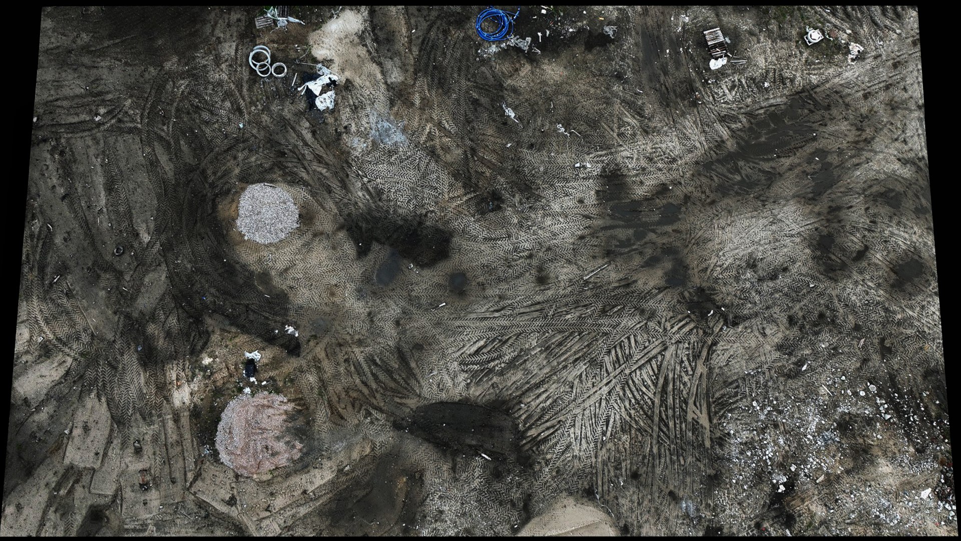 3D Ground Plane Construction-site Aerial Dronephoto Part2 Model ...