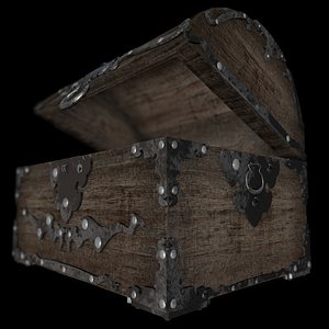 treasure chest 3d model