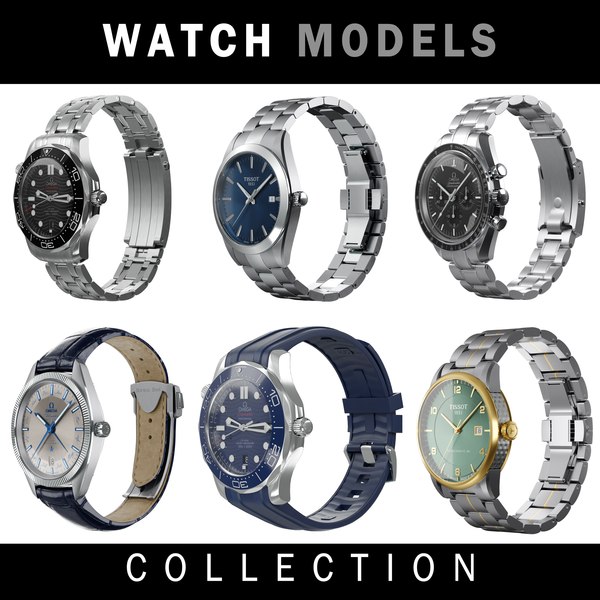 WATCH COLLECTION 3D model