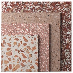 Terrazzo Material and Tile - Set 09