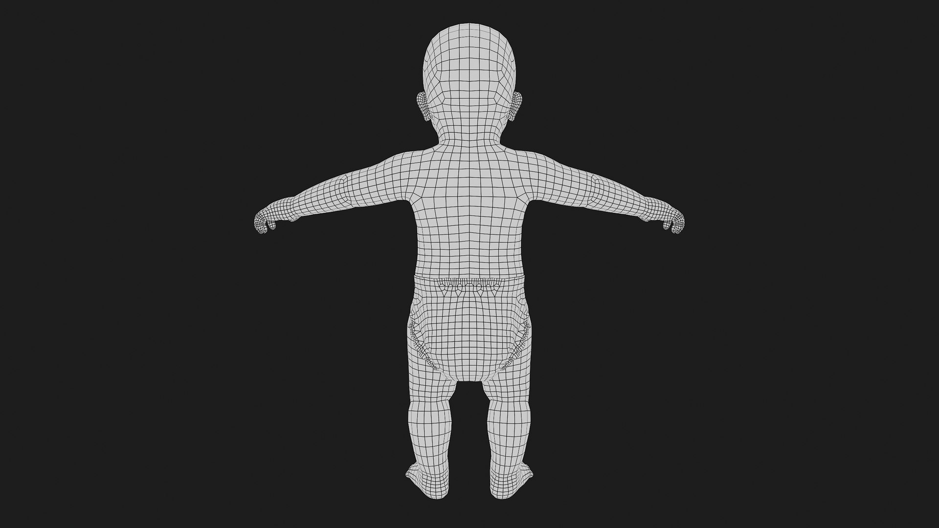 3D Baby No Rig 2 - TurboSquid 2088261