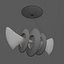Bones ceiling lamp