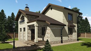3d model of house
