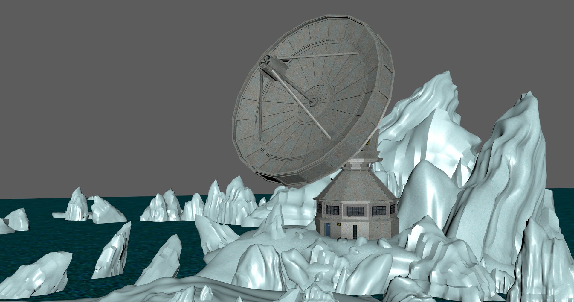 Arctic Radio telescope. 3D https://p.turbosquid.com/ts-thumb/ZP/nGj0Ht/wC/radio16/jpg/1619983171/1920x1080/fit_q87/0ff13715612bbed5546c7cc60a65d85270333484/radio16.jpg