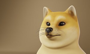 3D Dog cartoon character