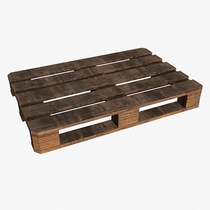 Old dark wood palette