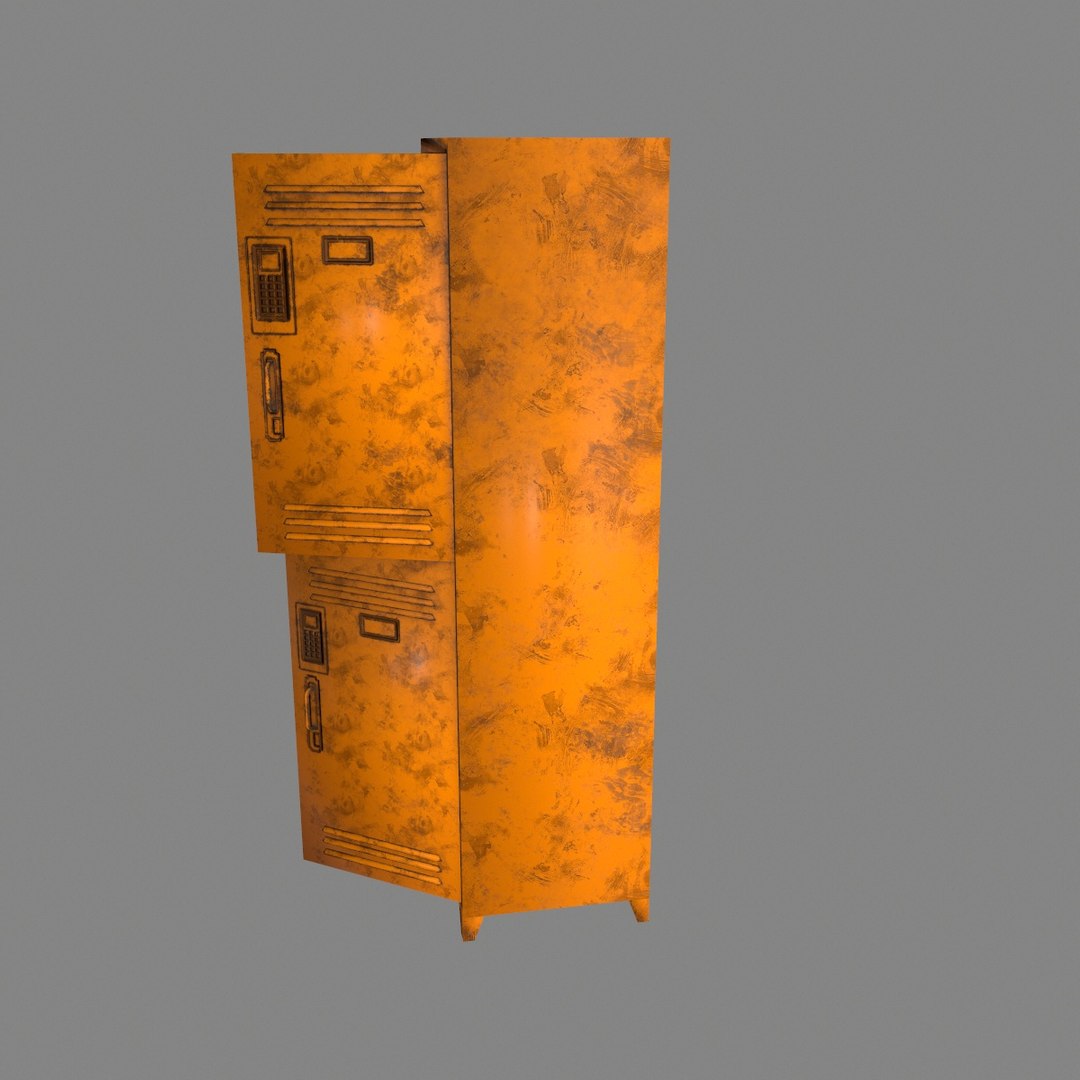 3D Locker Model - TurboSquid 1303589