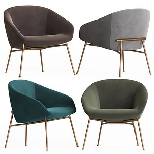 3D love swivelling armchair calligaris
