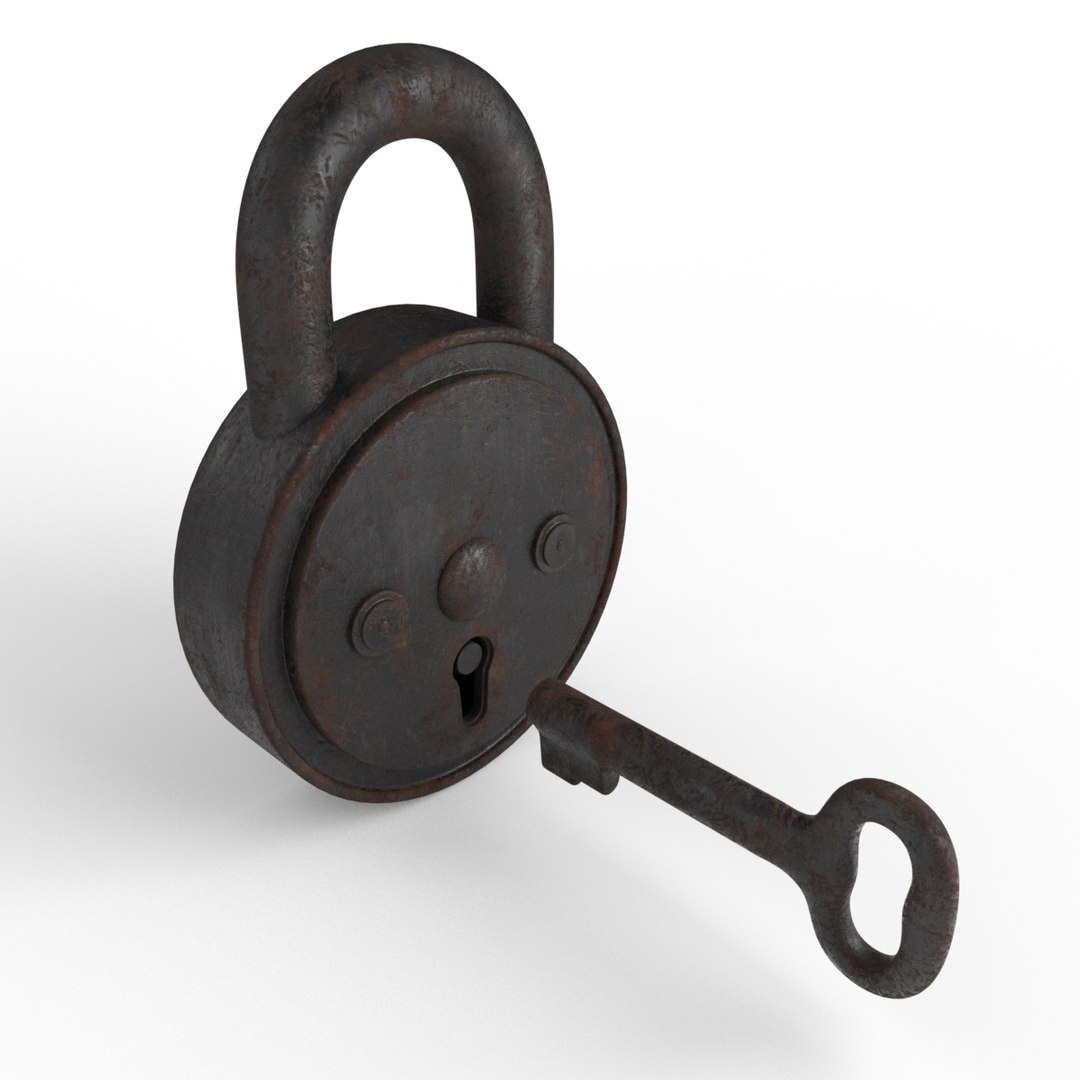 Padlock metallic 3D - TurboSquid 1223694