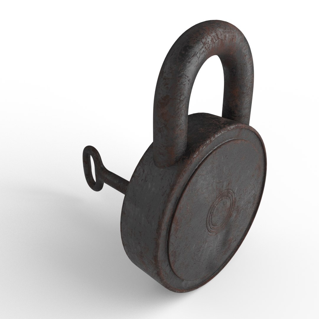 Padlock metallic 3D - TurboSquid 1223694