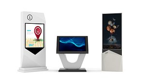 Information Kiosk Collection 3D model