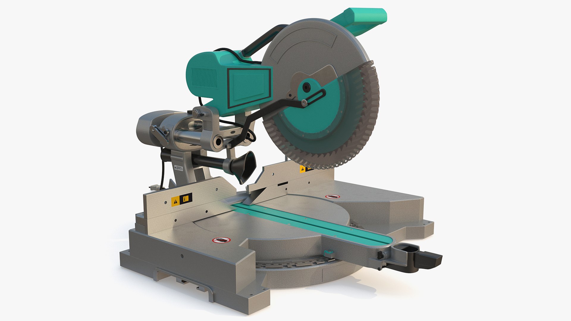 Sliding Miter Saw Generic 3D model preview