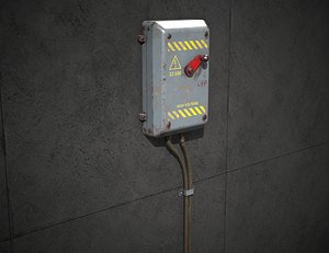 electrical switch games 3D model