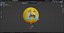 Pleurer Boule Jaune Emoticon Emoji ou Smiley