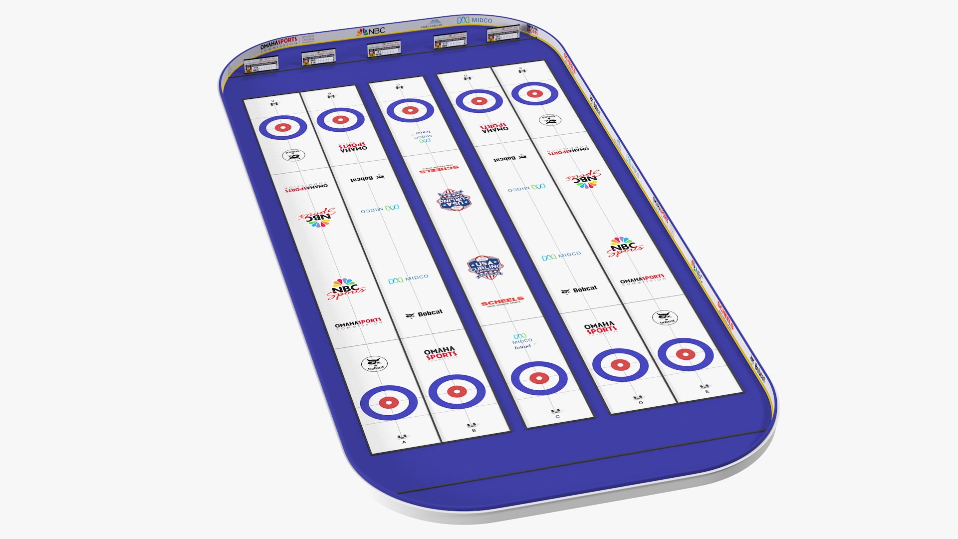 US Arena Curling Championships 3D model preview