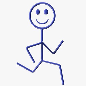 Stickman 1 T-Pose 3D Model $29 - .3ds .fbx .max .obj .usdz .c4d