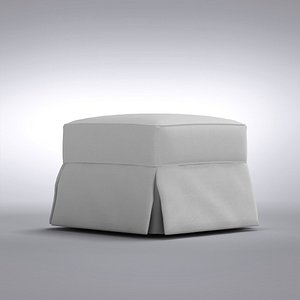 Crate and Barrel - Bayside Ottoman