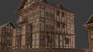 3D Medieval Houses Pack