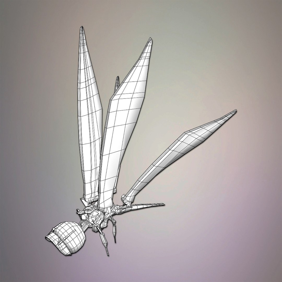 3D model robot bee https://p.turbosquid.com/ts-thumb/ZQ/V6GLcM/ZW/wierframe/jpg/1614250692/1920x1080/fit_q87/607bdcaf3bce67608a1dc3de10db5a8500419297/wierframe.jpg