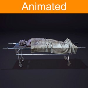 3d model corpse animations