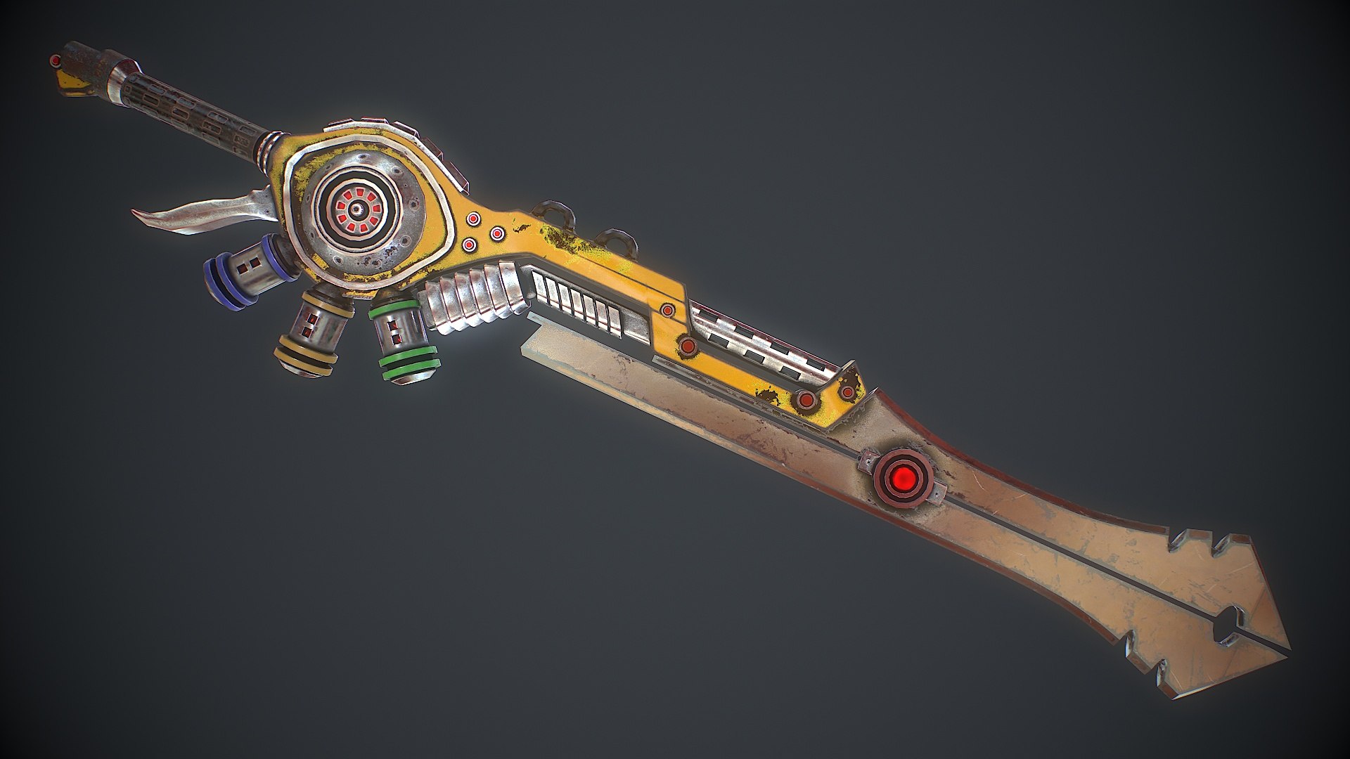 Fantasy Sword 14 3D - TurboSquid 2118592