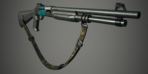 3D Benelli M4 model