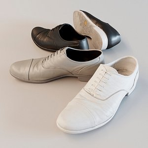 corona shoes 3D model
