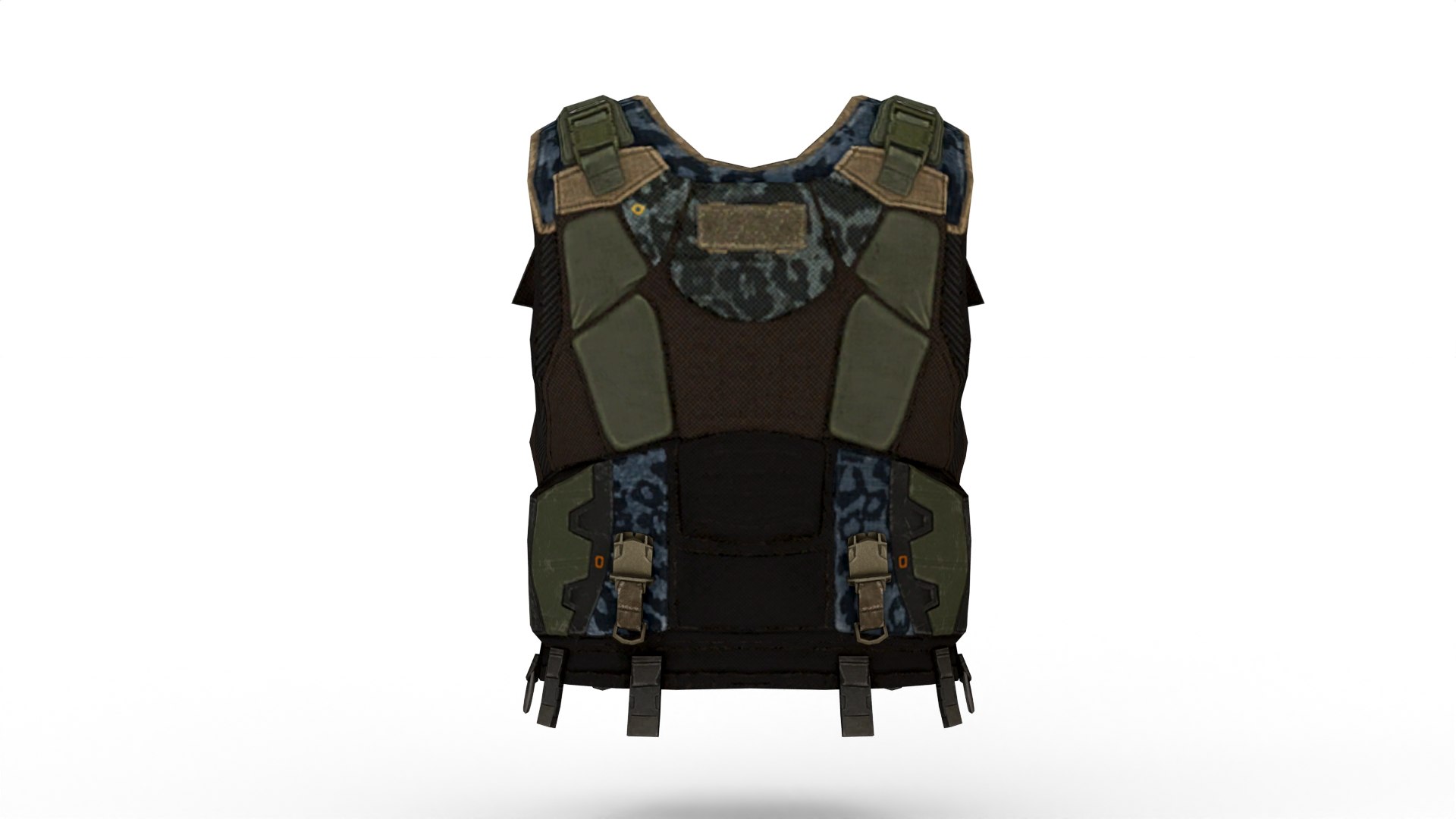 3D Model Combat Vest 3D Model - TurboSquid 2217042