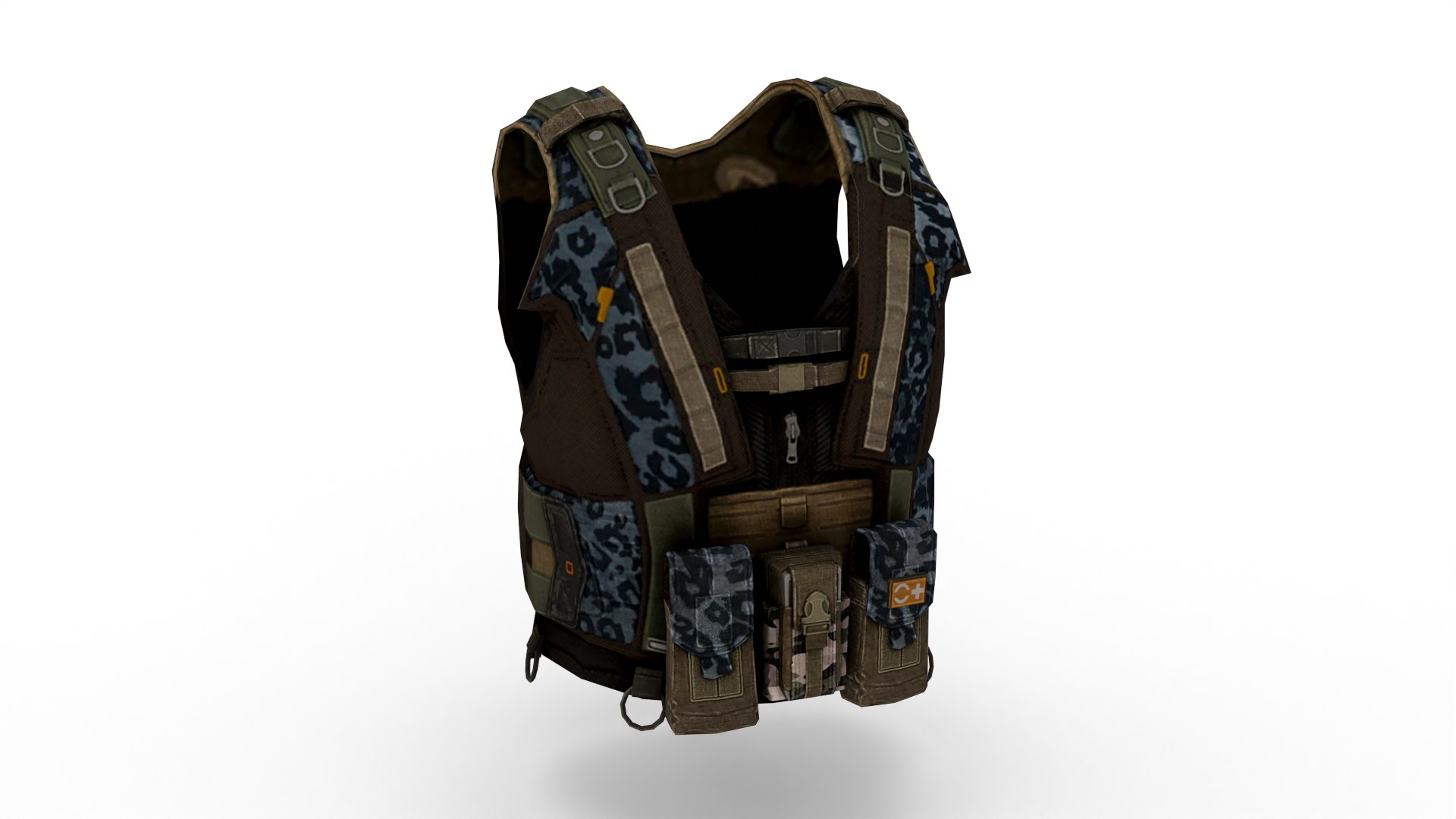 3D Model Combat Vest 3D Model - TurboSquid 2217042
