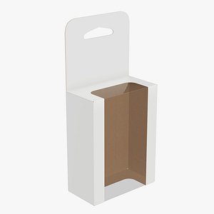 hang cardboard box 3D model