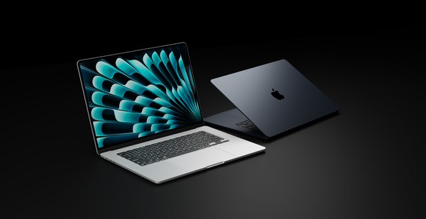 3D Apple MacBook Air 15 inch 2023