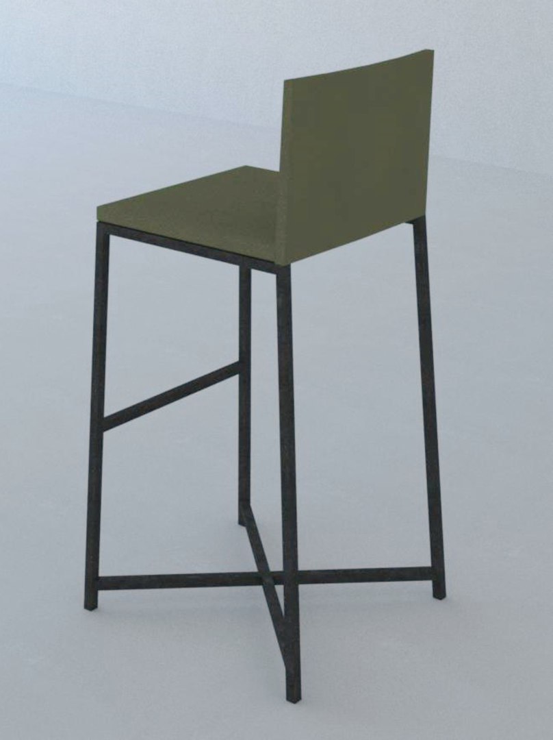 Bar Stool Revit 3D TurboSquid 1466659