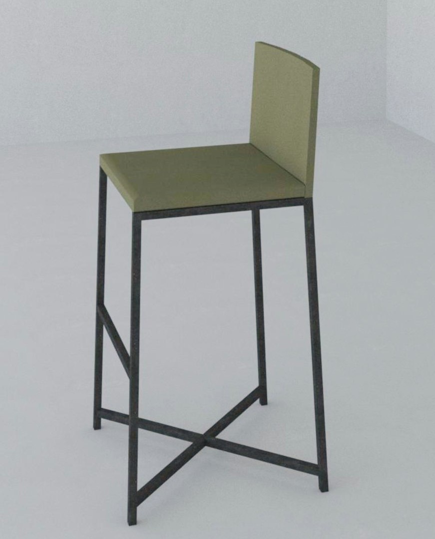 Bar Stool Revit 3D TurboSquid 1466659