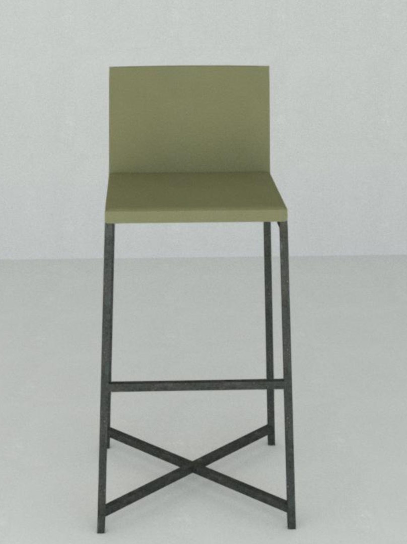 Bar Stool Revit 3D TurboSquid 1466659