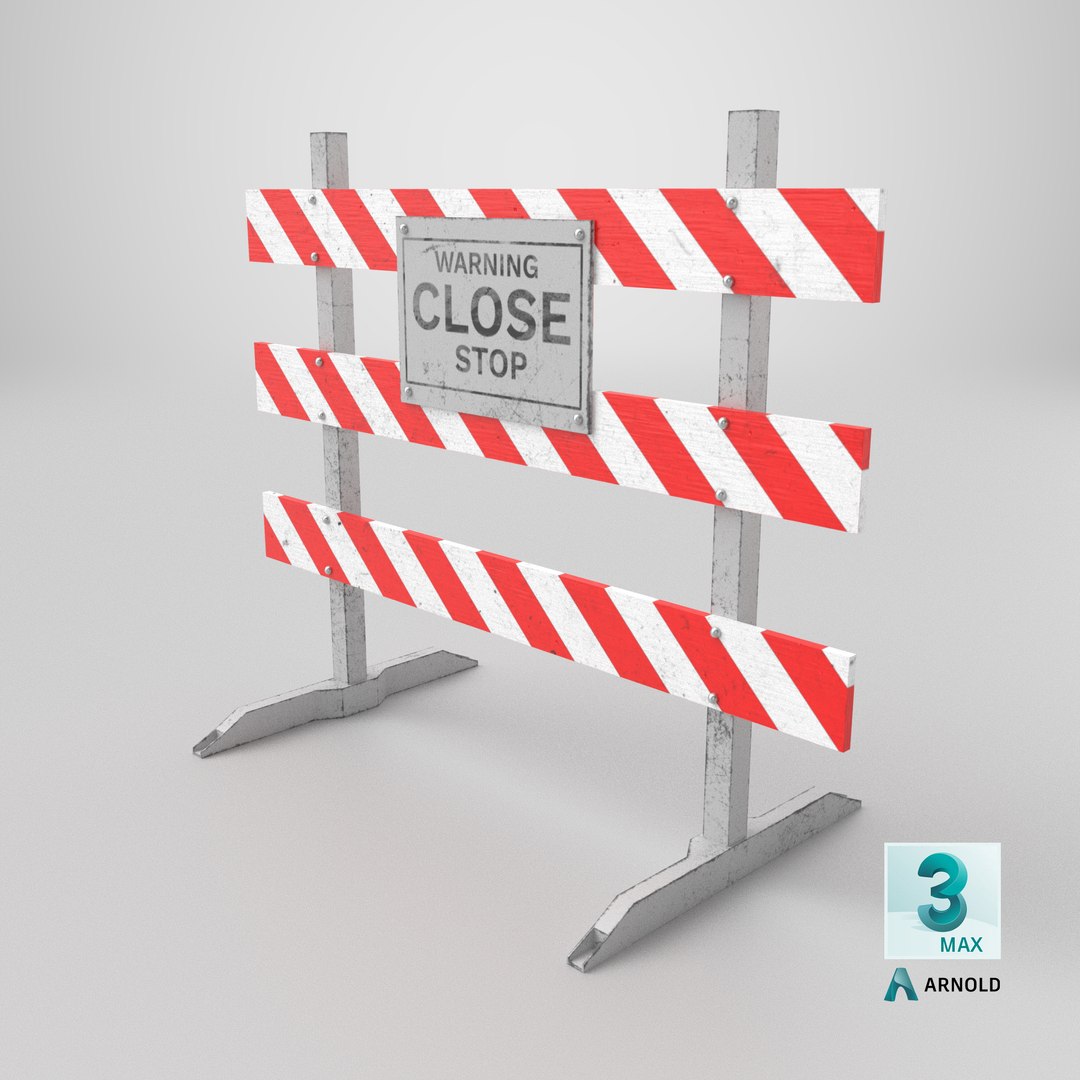 Road Closed Sign model https://p.turbosquid.com/ts-thumb/ZQ/muoRPY/8G/stemcell_max_arnold_render/png/1765478071/1920x1080/fit_q87/f3083b3ceb6f50b5ee9a3cadc64c959f9bf90504/stemcell_max_arnold_render.jpg