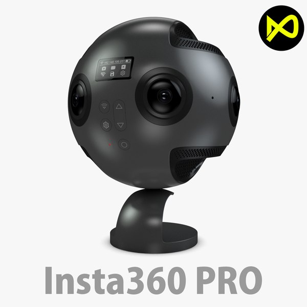 modèle 3D de Insta360 Pro Caméra 360 degrés - TurboSquid 1213419