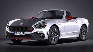 fiat 124 spider 3ds