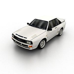 1984 Audi Sport Quattro 3D Model - TurboSquid 1248891