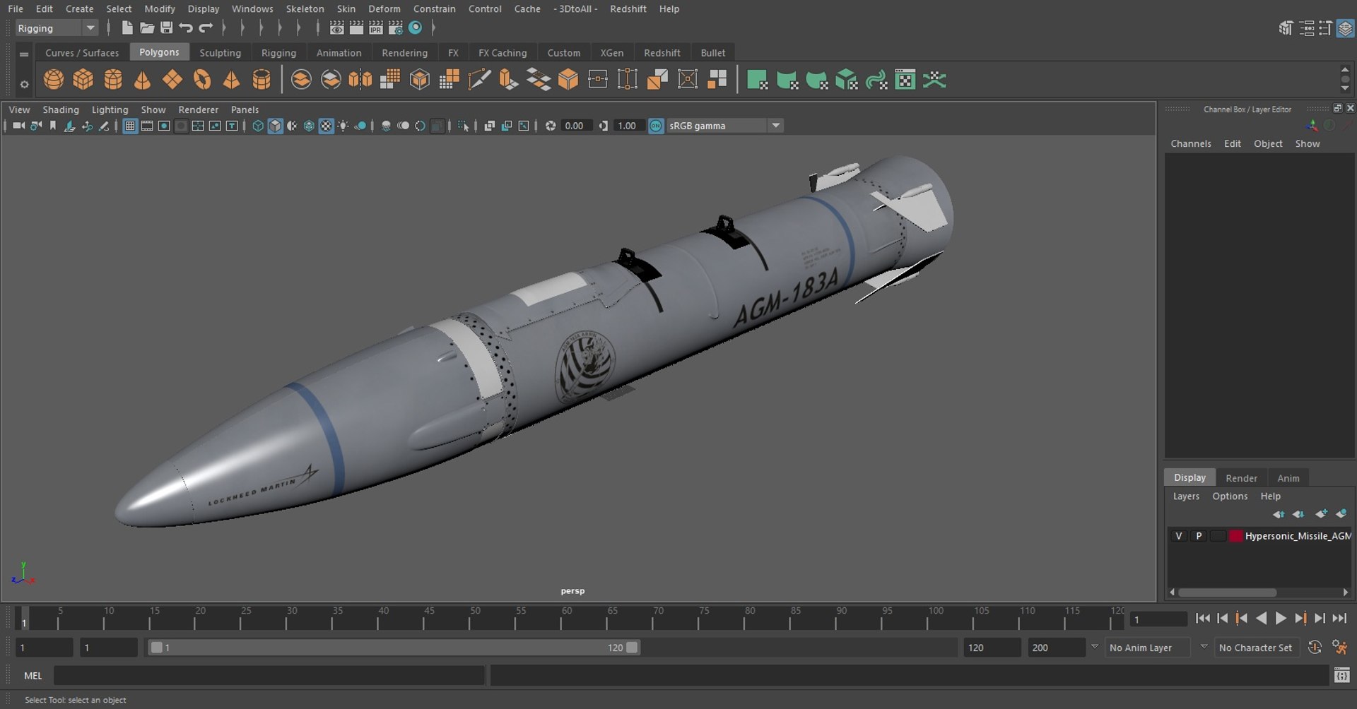Hypersonic Missile AGM-183A ARRW 3D model https://p.turbosquid.com/ts-thumb/ZR/0FGujE/3l/hypersonicmissileagm183aarrwmb3dmodel021/jpg/1656132066/1920x1080/fit_q87/fbaf234ee248f5e363d5267dbbd63e312b94fa72/hypersonicmissileagm183aarrwmb3dmodel021.jpg