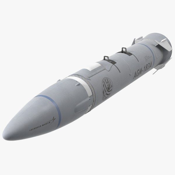 Hypersonic Missile AGM-183A ARRW 3D model
