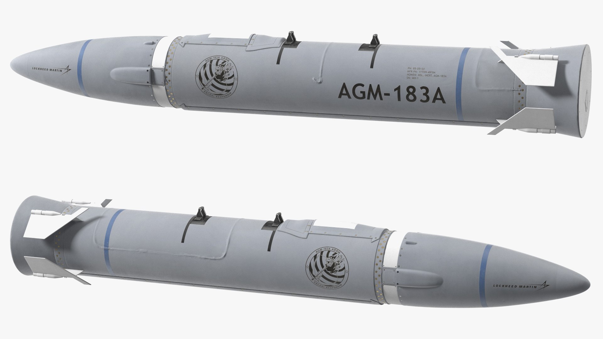 Hypersonic Missile AGM-183A ARRW 3D Model - TurboSquid 1918598